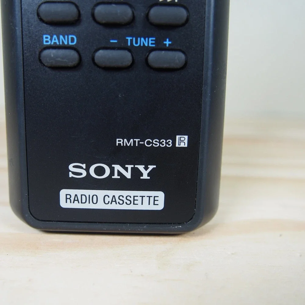 Sony Remote RMT-CS33 for Radio Cassette‎ CFD-533 CFD-S33 CFD-S34 CFD-S37 CFD-W57